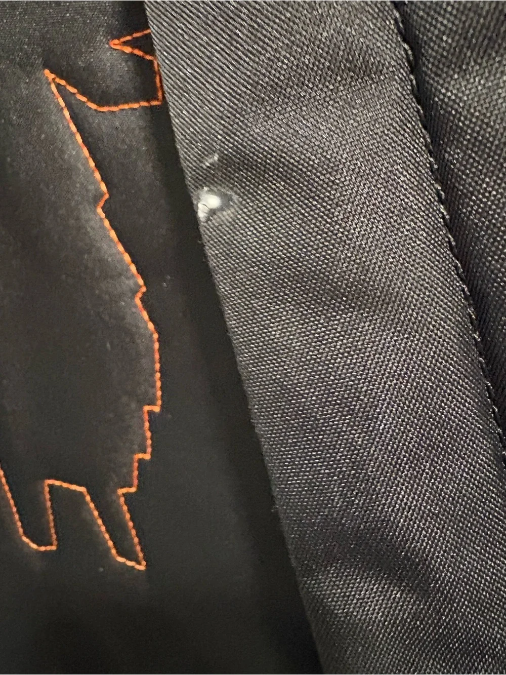 Kids Black and Orange School Backpack